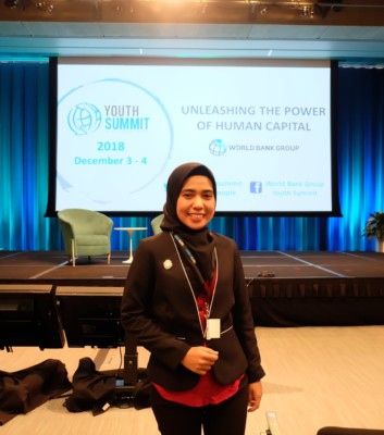 IPIEF Student Selected Join Youth Summit World Bank in Washington DC