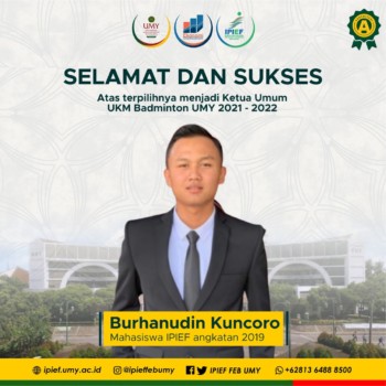 Ketua Umum Badminton UMY 2021-2022